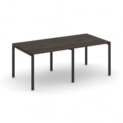 Стол переговорный (2 столешницы) CONCEPT CN.PRG-021 Дуб Мали Черный_0