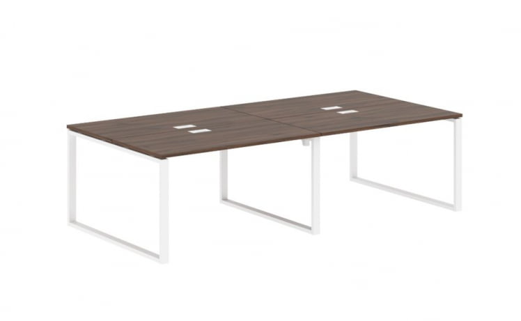 Бенч-система EDIS EQWST 2713 Дуб Денвер темный Белый_0