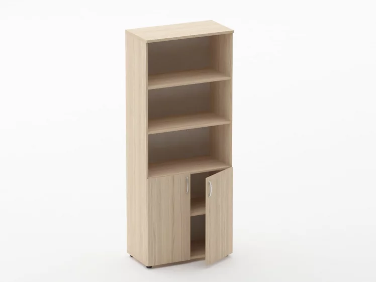 Шкаф высокий полуоткрытый Glassy 6.19.121 Венге_1