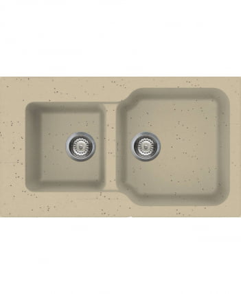 Мойка Omoikiri Maru 86-2-Ch Tetogranit/Шампань_0