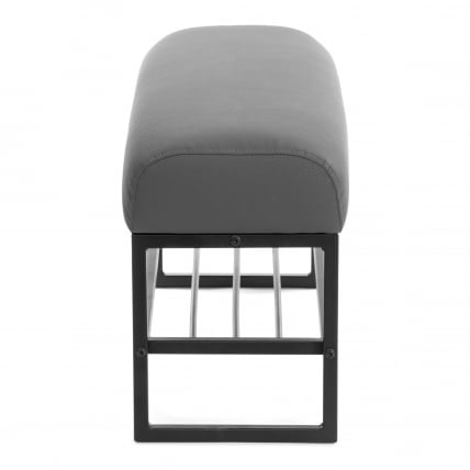 Банкетка-обувница Charli Lux/Чарли Люкс Charli Lux/Чарли Люкс БО экокожа , Sharp Графит_1