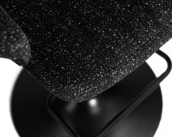 Стул барный DOBRIN CHARLY BLACK (черный твид (LEO18)) 2 шт_8