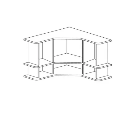 Полка угловая Ралли 859_1