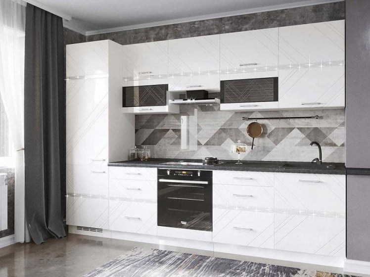 Кухонный гарнитур (ширина 317 см) Бьянка 38_0