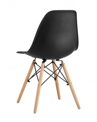 Стул Еамес Стиле ДСВ черный (разборный каркас) / Eames Style DSW_1