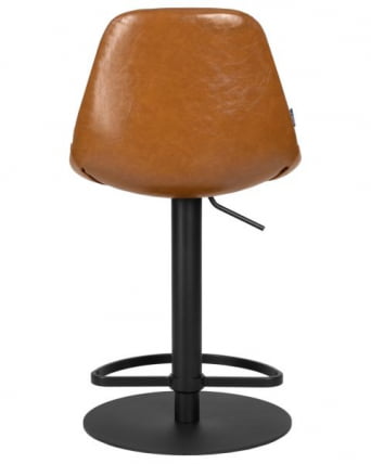 Стул барный DOBRIN ROME (коричневый винтажный PU (MS09)) 2 шт_5