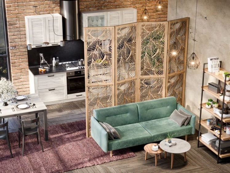 Ширма 1800 ЛД 411.030.000 Дуб Вотан_0