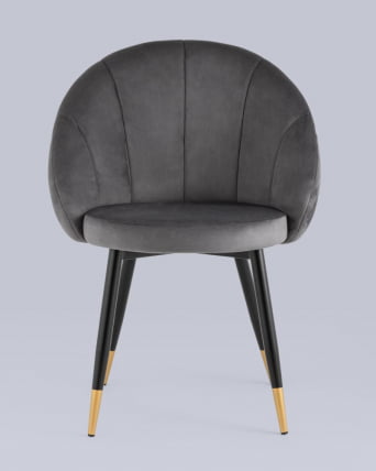 Стул Наоми велюр Серый_2