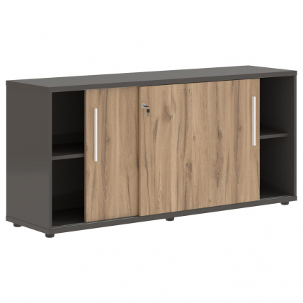 Шкаф с дверьми-купе EDIS ELC 1643 Дуб Денвер светлый Белый Мокко_1