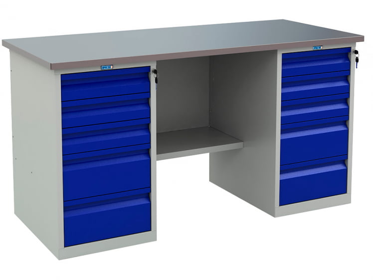 Верстак Профи (№604) ВТ160.ВД5/ВД5.000 / Profi WT160.WD5/WD5.000_0