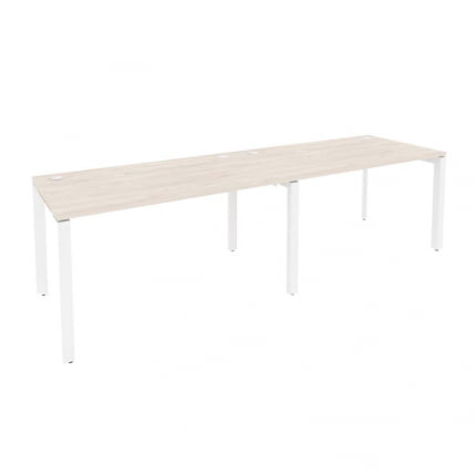 Рабочая станция на П-образном м/к ONIX O.MP-RS-2.3.8 Денвер Светлый/Белый_0