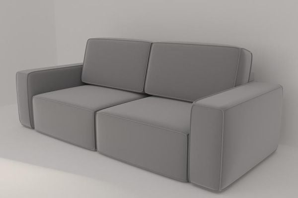 Диван прямой Сунндал (Berhouse) Цвет фасада: Левис 09 велюр; Тип: Прямой; Материал фасада: Металл/Велюр_2