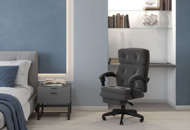 Кресло руководителя CHAIRMAN ДОМ (Home) 442 Темно-серый_6