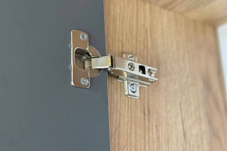 Шкаф двухдверный Бери MPR-024 Дуб крафт золотой/графит_11