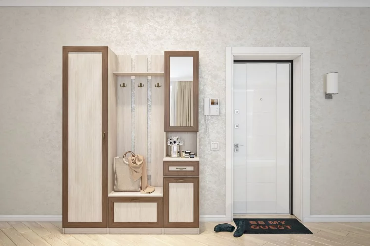 Прихожая Алина-1 Ясень Шимо светлый/Ясень Шимо темный_78494_0