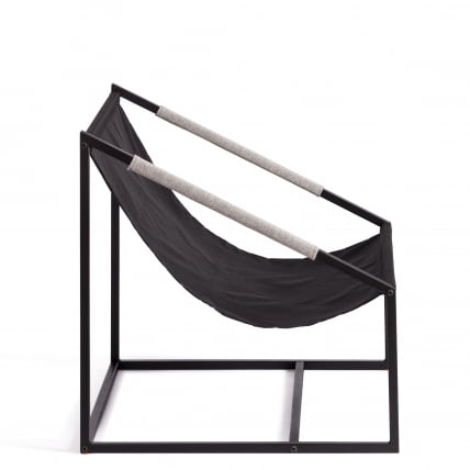 Кресло Charli / Чарли без подлокотника рогожка, серо-бежевый, 3M 16/2, 70х70х84 см_3