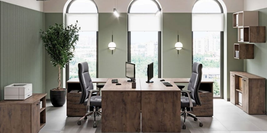 Полка навесная LEMO L-23 Таксония шоколадная_1