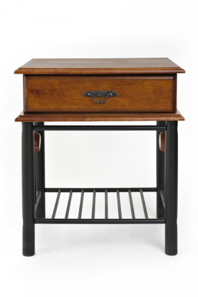 Тумба прикроватная AT-300 Красный дуб_1