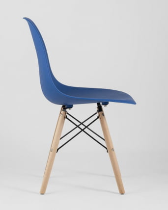 Стул Еамес ДСВ 4 шт. Синий / Eames DSW_7