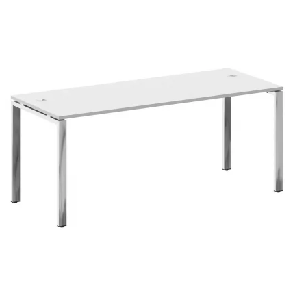 Стол рабочий руководителя METAL SYSTEM DIRECT БП.СРР-5.7 Белый_0