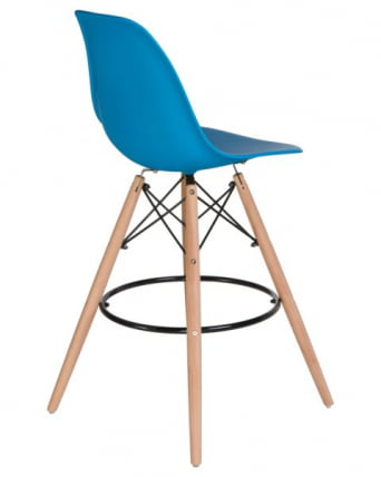 Стул барный DOBRIN DSW BAR (ножки светлый бук, цвет сиденья голубой (BE-02)) 2 шт_4