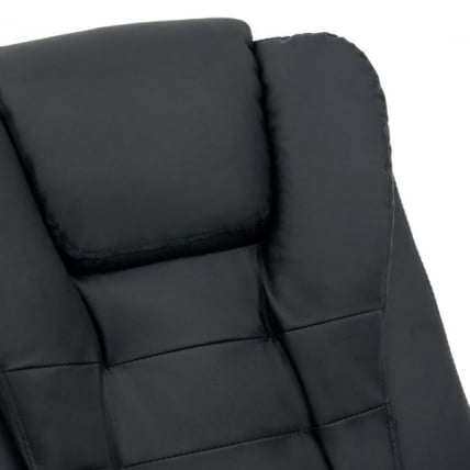 Кресло офисное CROMEX (КРОМЕКС) Lounge MS-007 экокожа черное_19