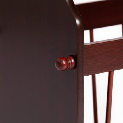 Журнальный столик с газетницей SR-0939-3 дерево, 61*33*56см, Орех (Walnut)_5