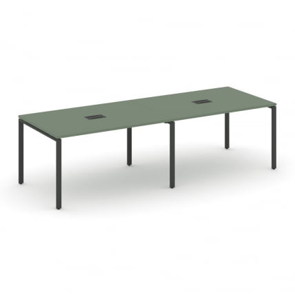 Стол переговорный (2 столешницы) CONCEPT CN.PRG-022 Кобо Антрацит_0