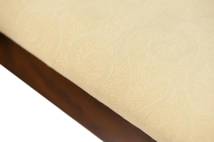 Стул Персей/ Perseus дерево гевея, 46х54х99см, Cappuchino , ткань кремовая с рисунком (3321)_6