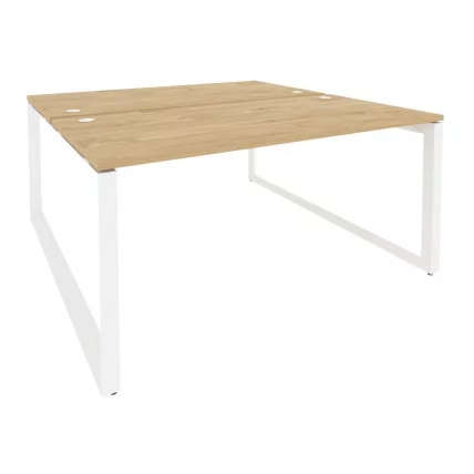 Рабочая станция на О-образном м/к ONIX O.MO-D.RS-2.4.8 Тиквуд Светлый/Белый_0