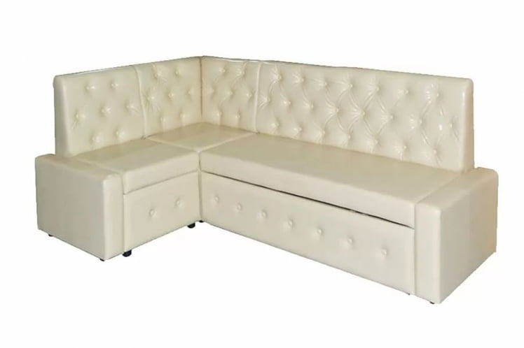 Диван угловой раскладной Зефир Комбинация 1 Остин Крем_0