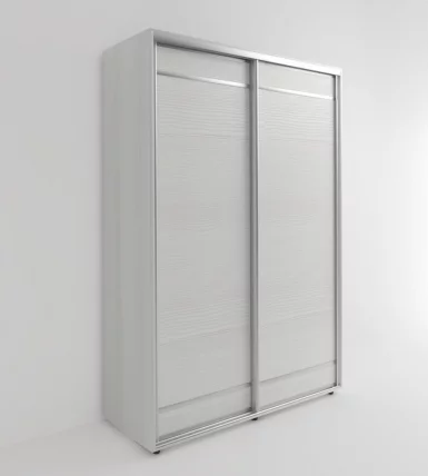 Шкаф-купе 2-х дверный Акцент-Лайт Д 1400х600 Выбеленное дерево_0