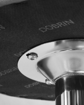 Табурет барный DOBRIN BRUNO (серый велюр (MJ9-75)) 2 шт_5