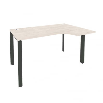 Стол эргономичный правый на П-образном м/к ONIX O.MP-SA-2R Денвер Светлый/Антрацит_0