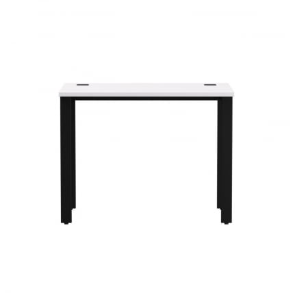 Стол прямой на металлокаркасе, опоры 90 гр Everprof EVO 254S005 Белый Черный_1