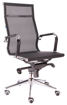 Кресло руководителя Opera M сетка Черный_0