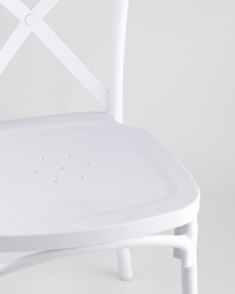 Стул пластиковый Кроссбэк Белый_8