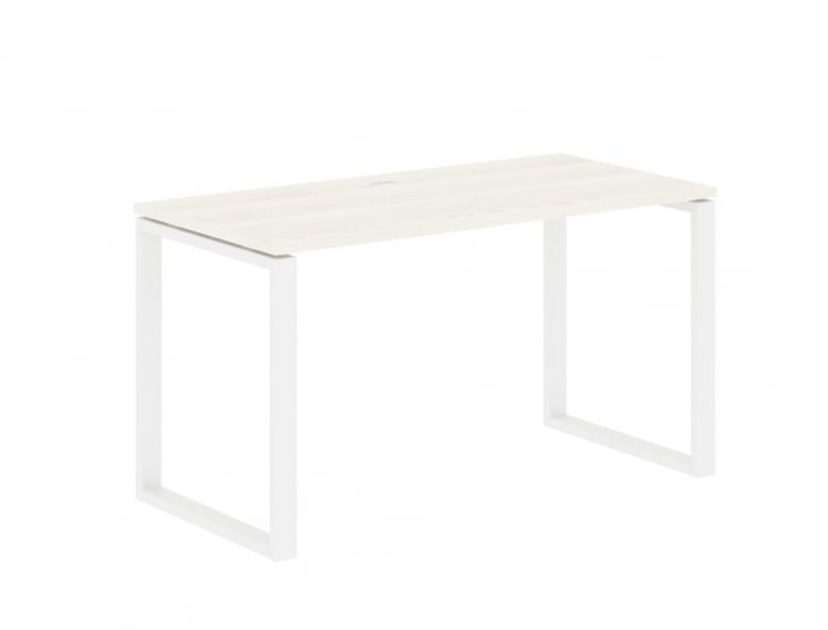 Стол письменный EDIS EQST 1367 Ясень Траун Белый_0