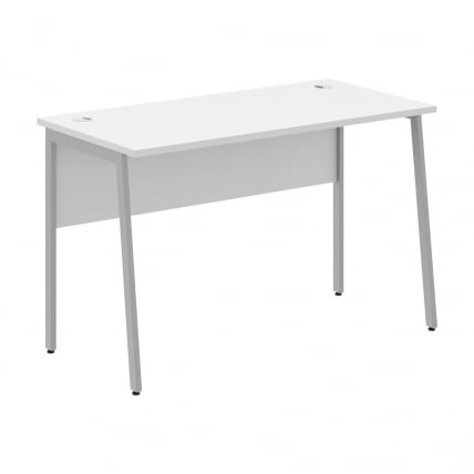 Стол рабочий IMAGO Plus СП-2.1P Белый Серый_0