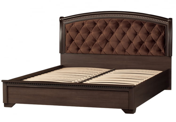 Кровать 1600 Парма 805 Дуб нортон темный Патина_0