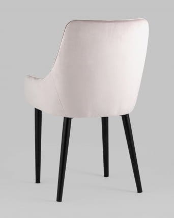 Стул Джоан велюр Светло-розовый_5