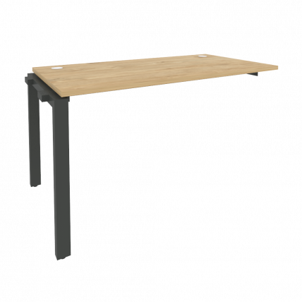 Наборный элемент рабочей станции на П-образном м/к ONIX O.MP-1.NRS-3.7 Тиквуд Светлый/Антрацит_0
