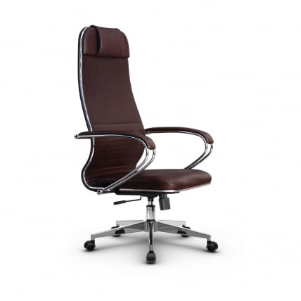 Кресло руководителя Metta L 1m 38K2K Комплект 5 Темно-коричневое_1