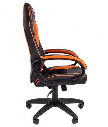 Кресло геймерское CHAIRMAN GAME 16 Черный Оранжевый_1