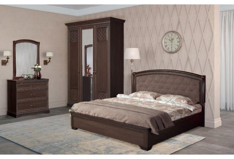 Стол туалетный Парма 802 Дуб нортон темный Патина_1