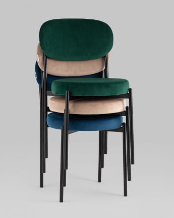 Стул Бриф SN NEW велюр синий 4 шт_9