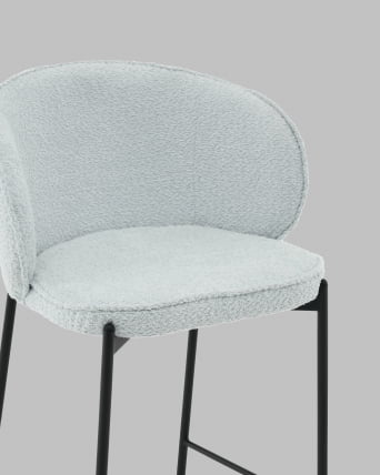 Стул полубарный Тисдейл букле светло-голубой_7