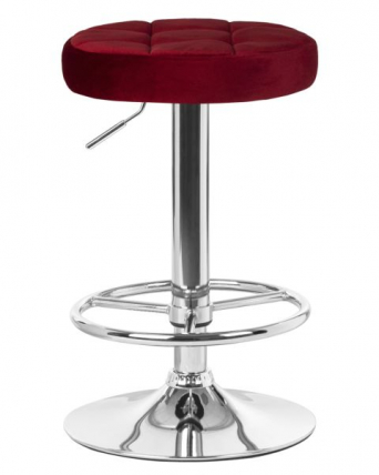 Табурет барный DOBRIN BRUNO (бордовый велюр (MJ9-43)) 2 шт_1