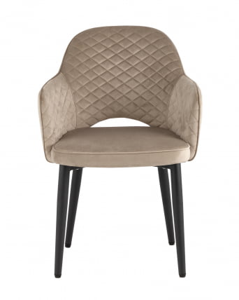 Стул Венера диамант велюр Шампань_2