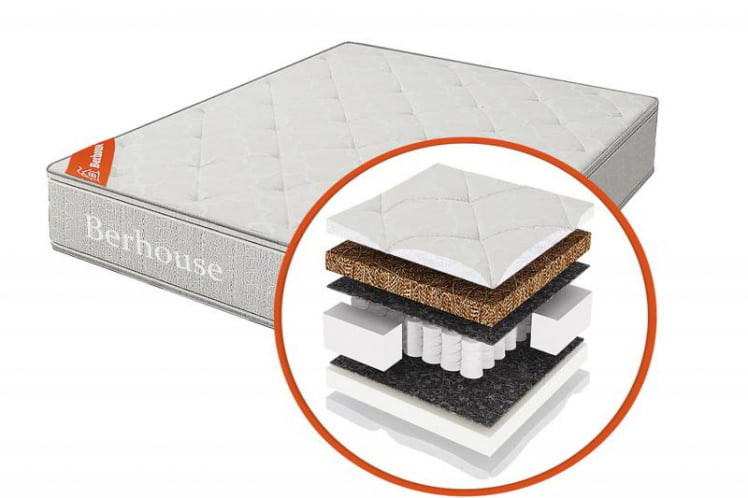Матрас Mega Бикокос ППУ 10 (Berhouse) Размер: 800х1900 мм_0